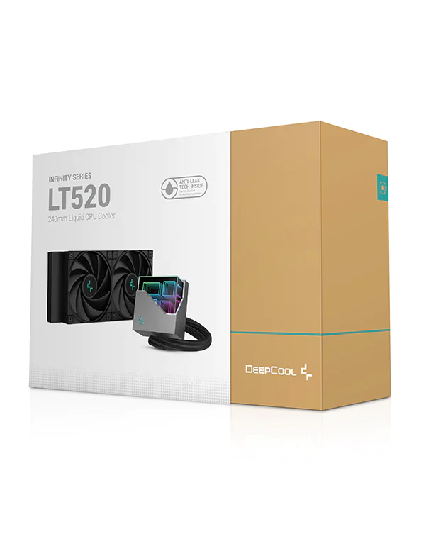 DEEPCOOL LT520 ARGB 240mm 水冷散熱器