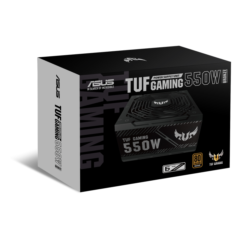 ASUS TUF Gaming 550W Bronze 80PLUS 銅牌 主機電源