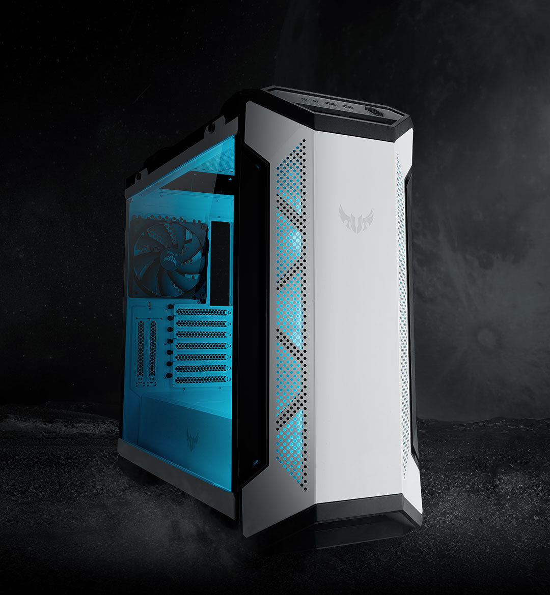ASUS TUF Gaming GT501 White Edition 強化玻璃側板 ATX CASE