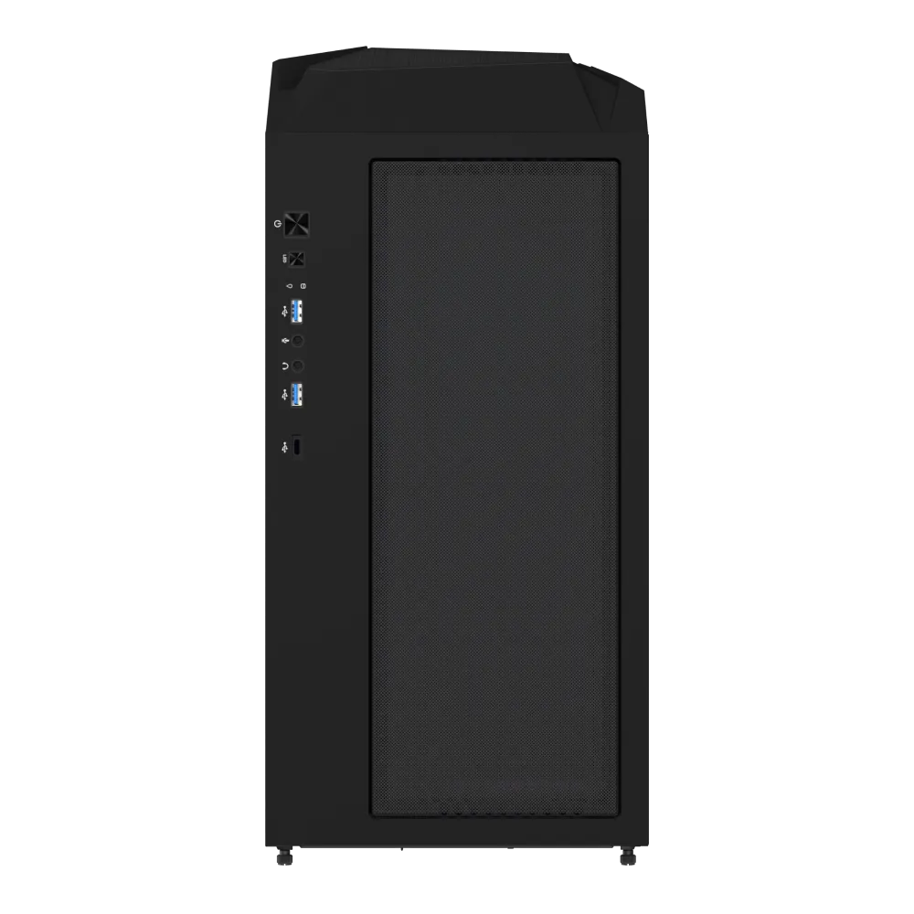 (附送4个ARGB风扇) GIGABYTE 技嘉C301 GLASS V2 Mid Tower E-ATX机箱黑/白