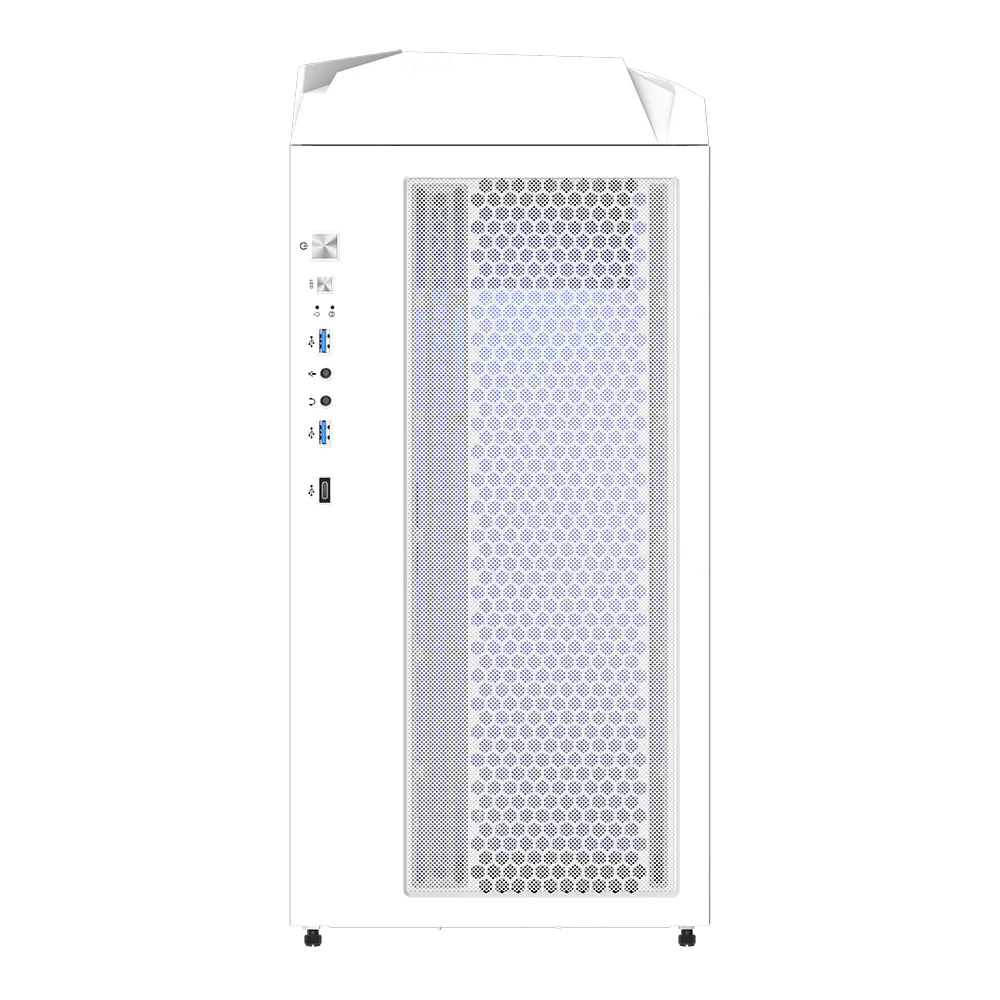 (附送4个ARGB风扇) GIGABYTE 技嘉C301 GLASS V2 Mid Tower E-ATX机箱黑/白