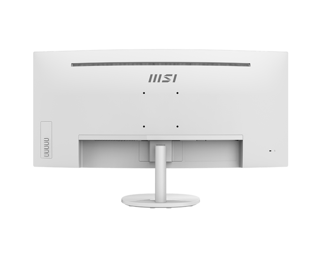 MSI 微星 MP341CQW MONITOR 白色專業顯示器 (34 吋 UWQHD 100Hz VA 1500R Curved FreeSync) - 3440 x 1440