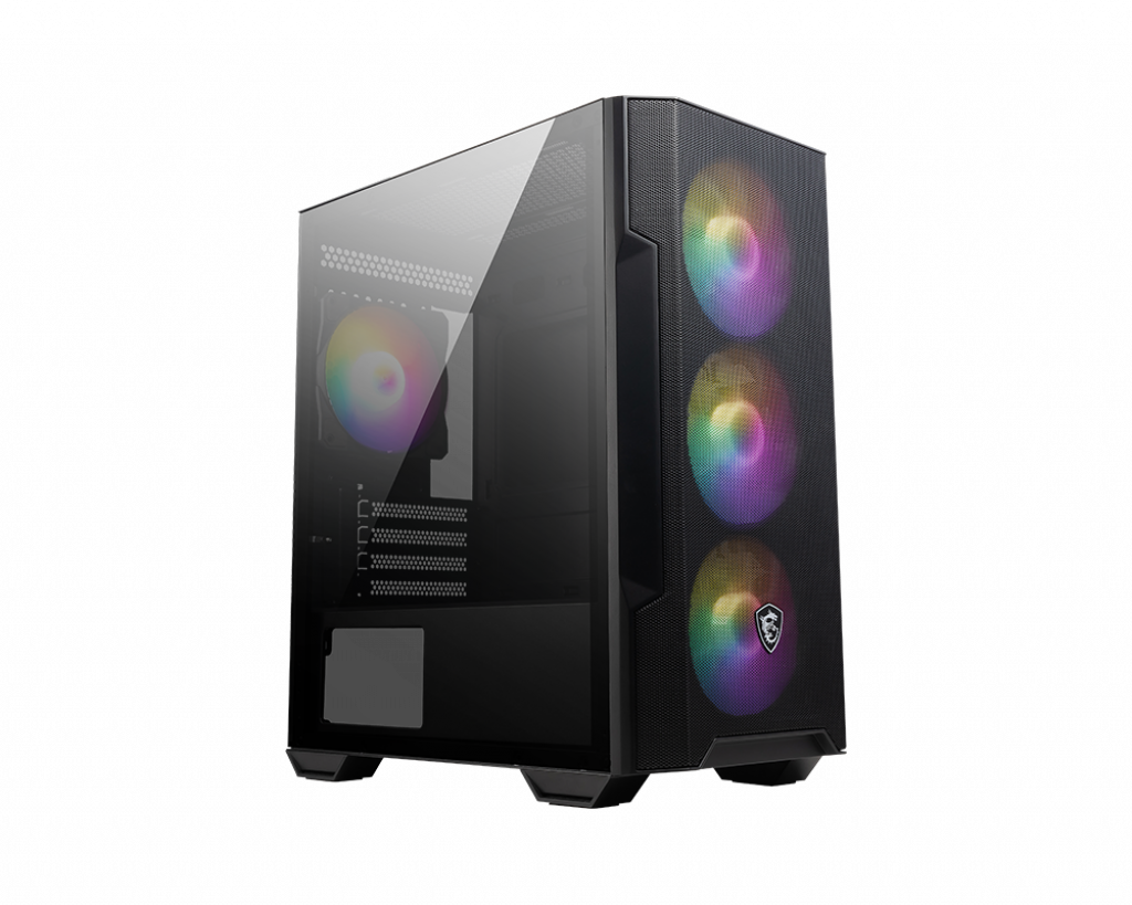 MSI 微星 MAG FORGE M100R Micro-ATX 機箱 - Black / White 黑 / 白色