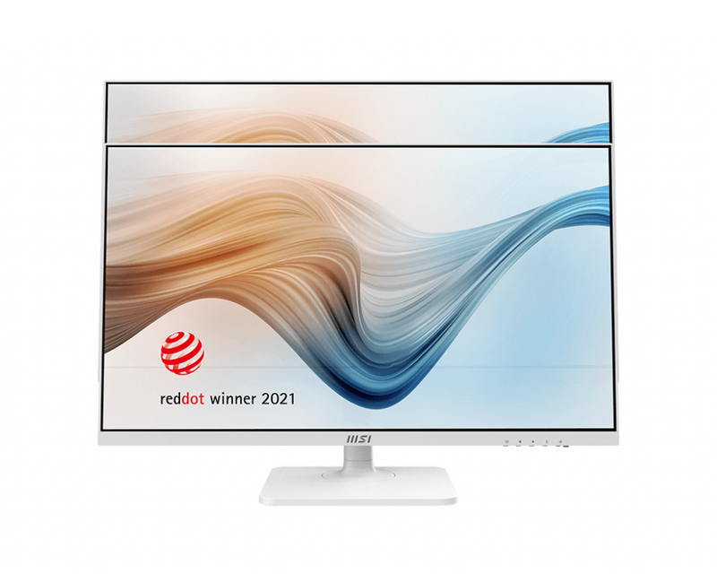 MSI 微星 Modern MD272PW 白色專業顯示器 (27 吋 FHD 75Hz IPS) - 1920 x 1080