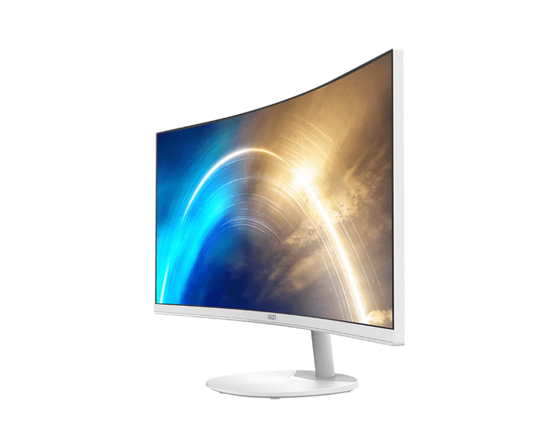 MSI 微星 MP341CQW 白色專業顯示器 (34 吋 UWQHD 100Hz VA 1500R Curved FreeSync) - 3440 x 1440
