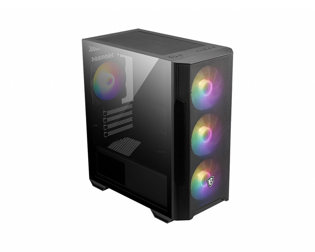 MSI 微星 MAG FORGE M100R Micro-ATX 機箱 - Black / White 黑 / 白色