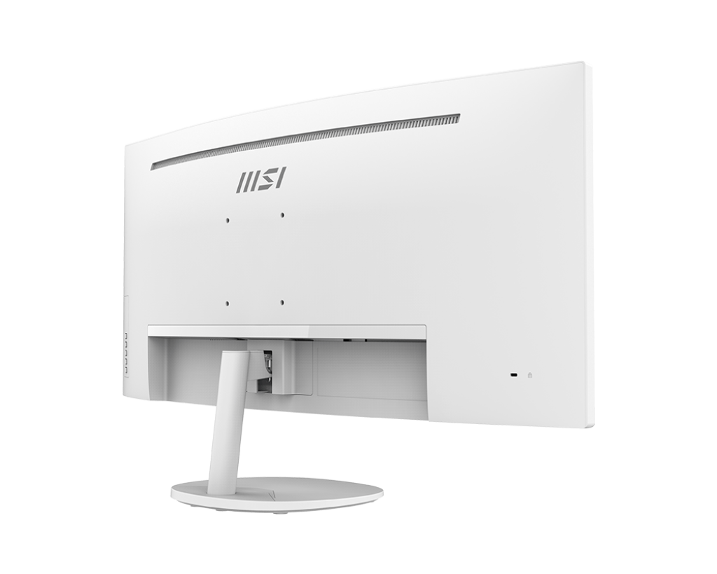 MSI 微星 MP341CQW MONITOR 白色專業顯示器 (34 吋 UWQHD 100Hz VA 1500R Curved FreeSync) - 3440 x 1440