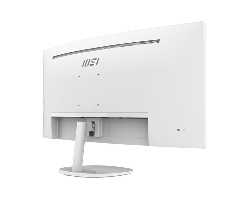 MSI 微星 MP341CQW 白色專業顯示器 (34 吋 UWQHD 100Hz VA 1500R Curved FreeSync) - 3440 x 1440