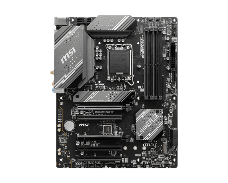 MSI 微星 B760 GAMING PLUS WIFI ATX 主機板 (DDR5)