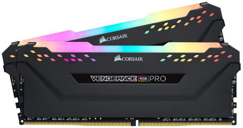 CORSAIR VENGEANCE RGB PRO 16GB (2x8GB) DDR4 2666MHz - Black/White