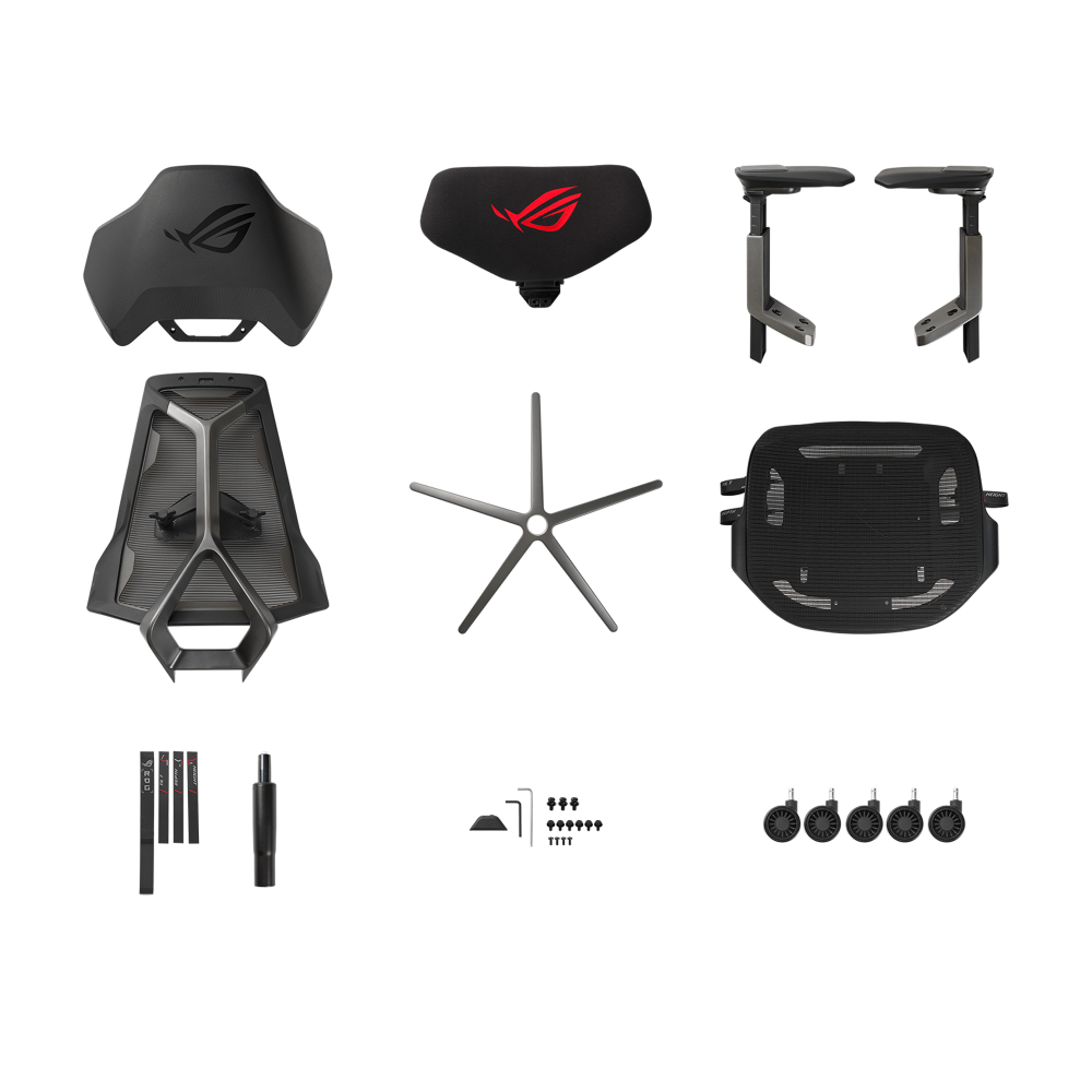 ASUS ROG Destrier Ergo SL400 人体工学电竞椅