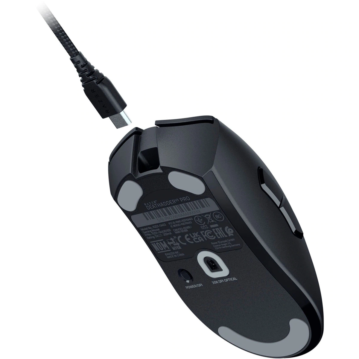 Razer DeathAdder V3 Pro 超輕無線電競滑鼠 classic base 1000Hz