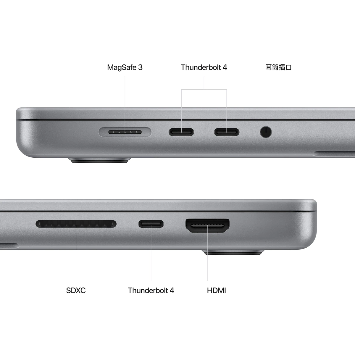 APPLE MacBook Pro 16" M2 MAX 1TB (Space Grey/Silver)