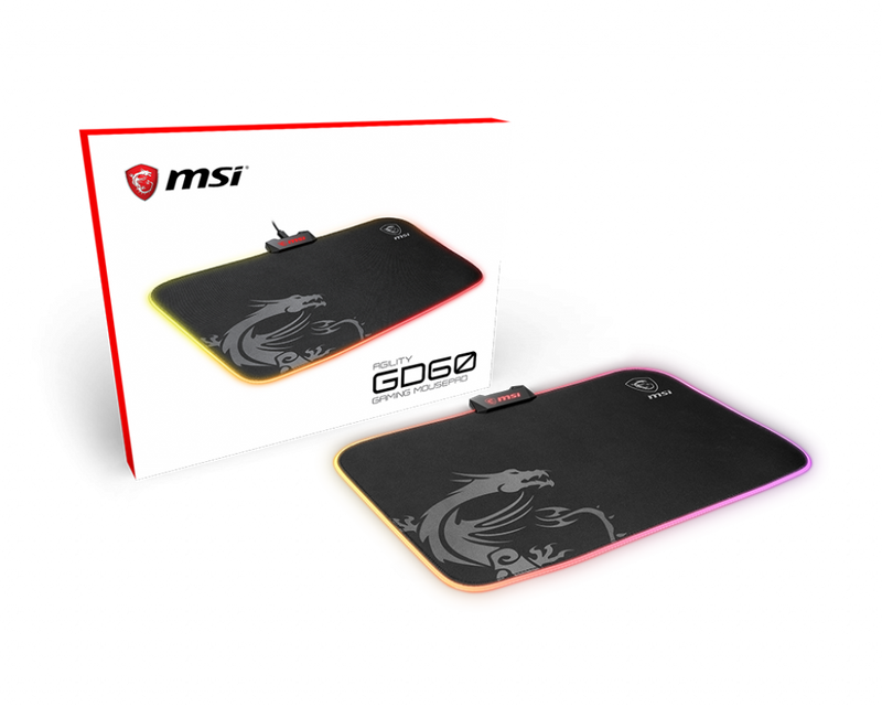 MSI Agility GD60 Gaming Mouse Pad