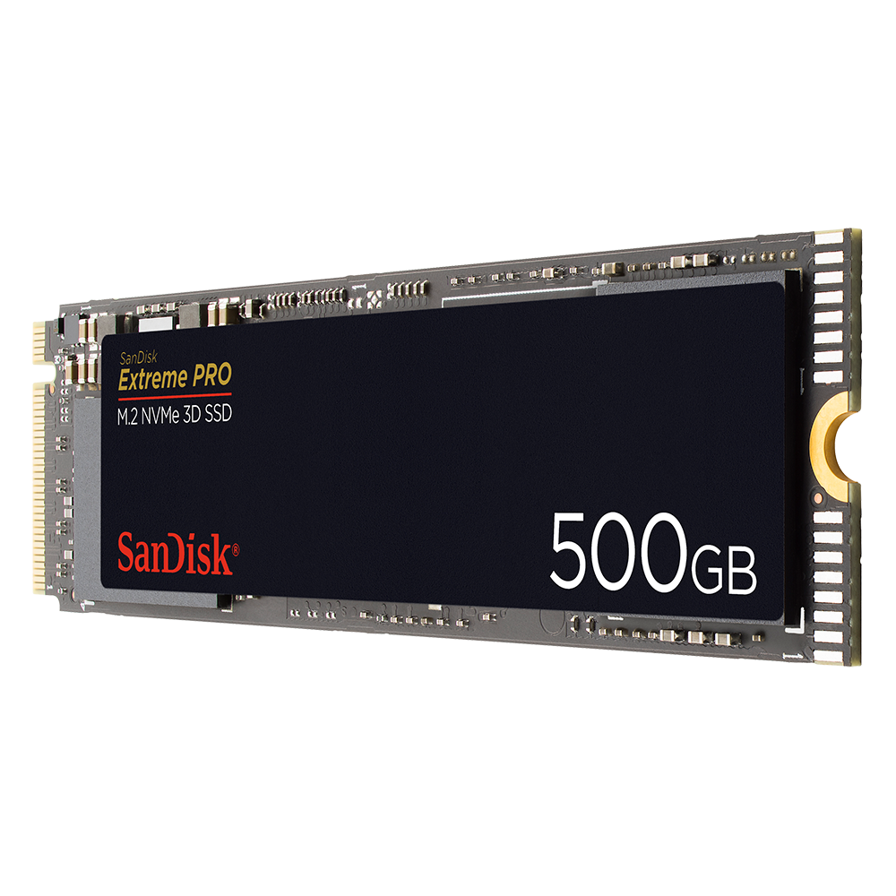 SANDISK EXTREME PRO M.2 NVME 3D SSD 500GB