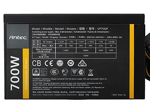 Antec VP Series VP700P 700W 主機電源