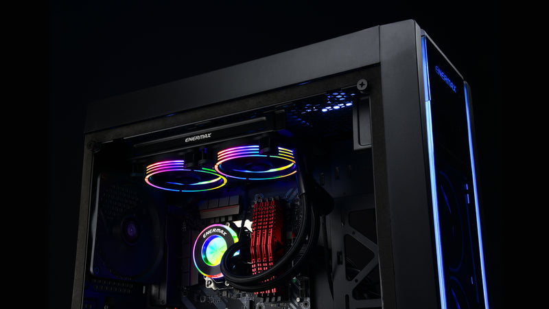 Enermax LIQFUSION 240 幻彩飛輪 All-in-one RGB 同步液冷水冷