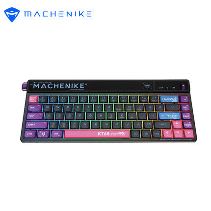 MACHENIKE KT68 HOT SWAPPABLE KEYBOARD 無線LED熱拔插機械鍵盤