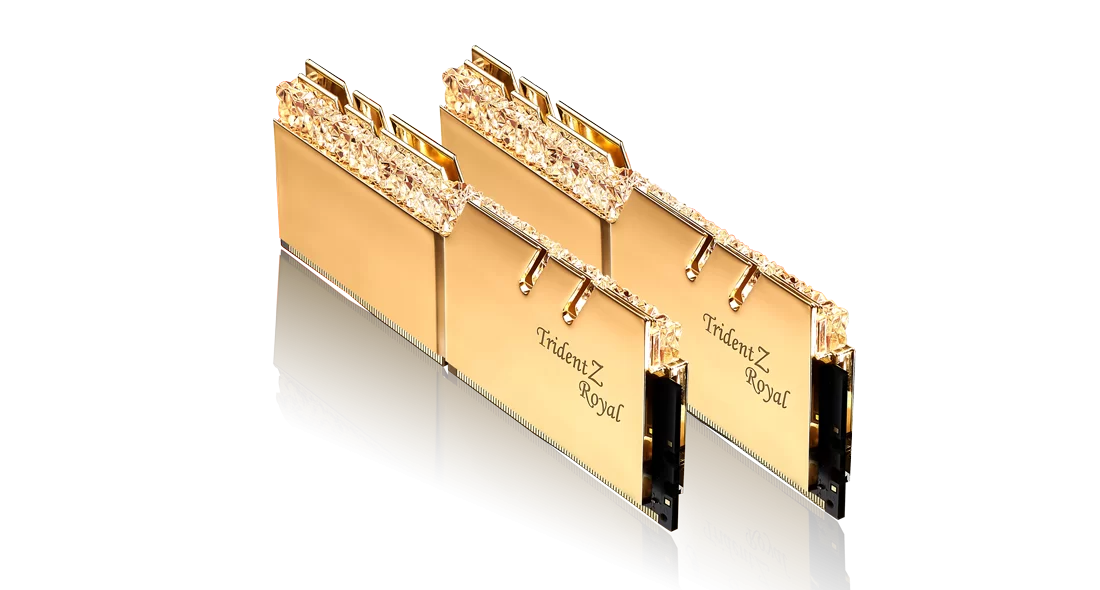 G.Skill Trident Z Royal Gold DDR4 3600 MHz 16GB (8GB x 2) (F4-3600C18D-16GTRG)