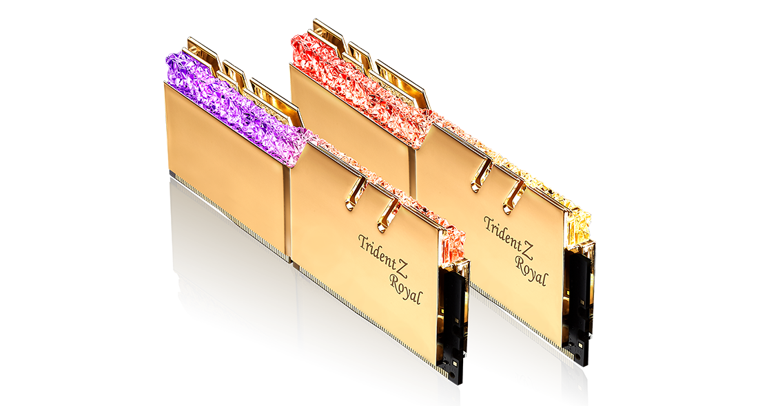 G.Skill Trident Z Royal Gold DDR4 3200 MHz 64GB (32GB x 2) (F4-3200C16D-64GTRG)