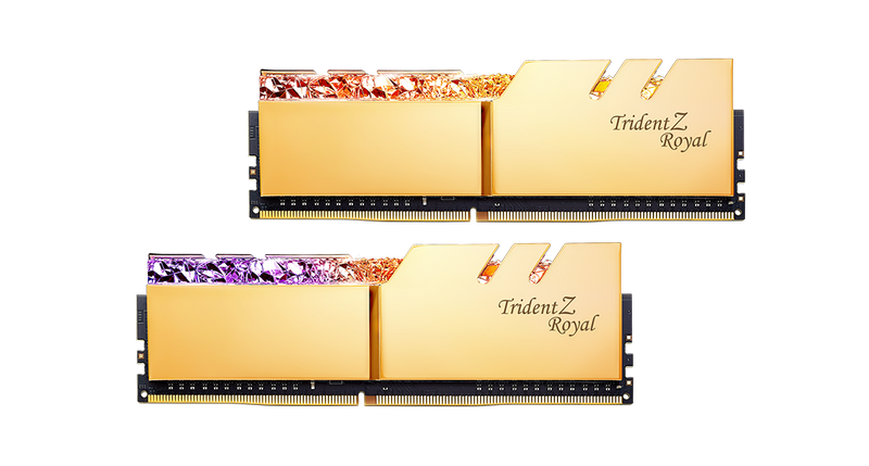 G.Skill Trident Z Royal Gold DDR4 3600 MHz 64GB (32GB x 2) (F4-3600C18D-64GTRG)