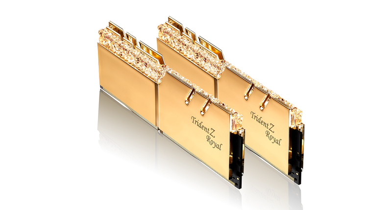 G.Skill Trident Z Royal Gold DDR4 3600 MHz 64GB (32GB x 2) (F4-3600C18D-64GTRG)