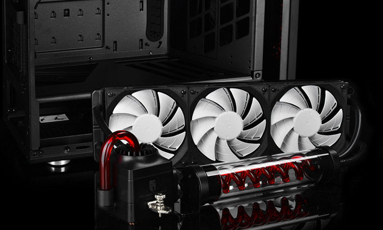 DeepCool GENOME II ROG Certified Edition (Black+Red LED) 內置水冷 ATX