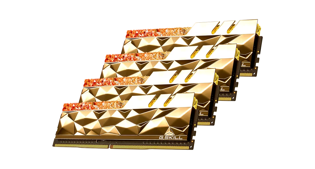 G.Skill Trident Z Royal Elite Gold DDR4 3600 MHz 32GB (8GB x 4) (F4-3600C16Q-32GTEGC)