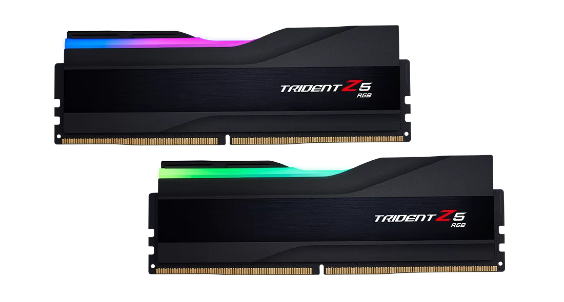 (最高銷量)G.Skill Trident Z5 RGB 黑/銀/白 DDR5 6000MHz 32GB (16GB x 2) (F5-6000J3636F16GX2-TZ5RK)