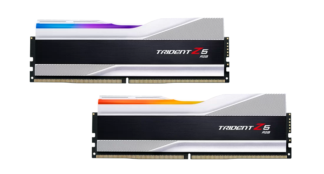 (最高銷量)G.Skill Trident Z5 RGB 黑/銀/白 DDR5 6000MHz 32GB (16GB x 2) (F5-6000J3636F16GX2-TZ5RK)