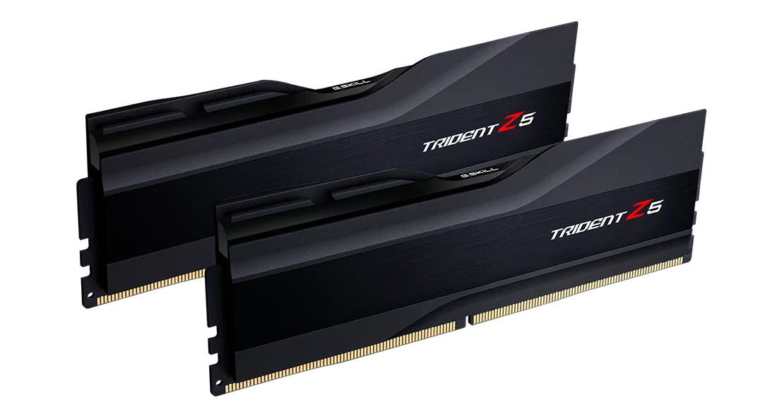 G.Skill Trident Z5 Black DDR5 6000MHz 32GB (16GB x 2) (F5-6000J4040F16GX2-TZ5K)