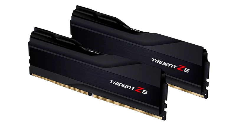 G.Skill Trident Z5 Black DDR5 6000 MHz 64GB (32GB x 2) (F5-6000J3238G32GX2-TZ5K)