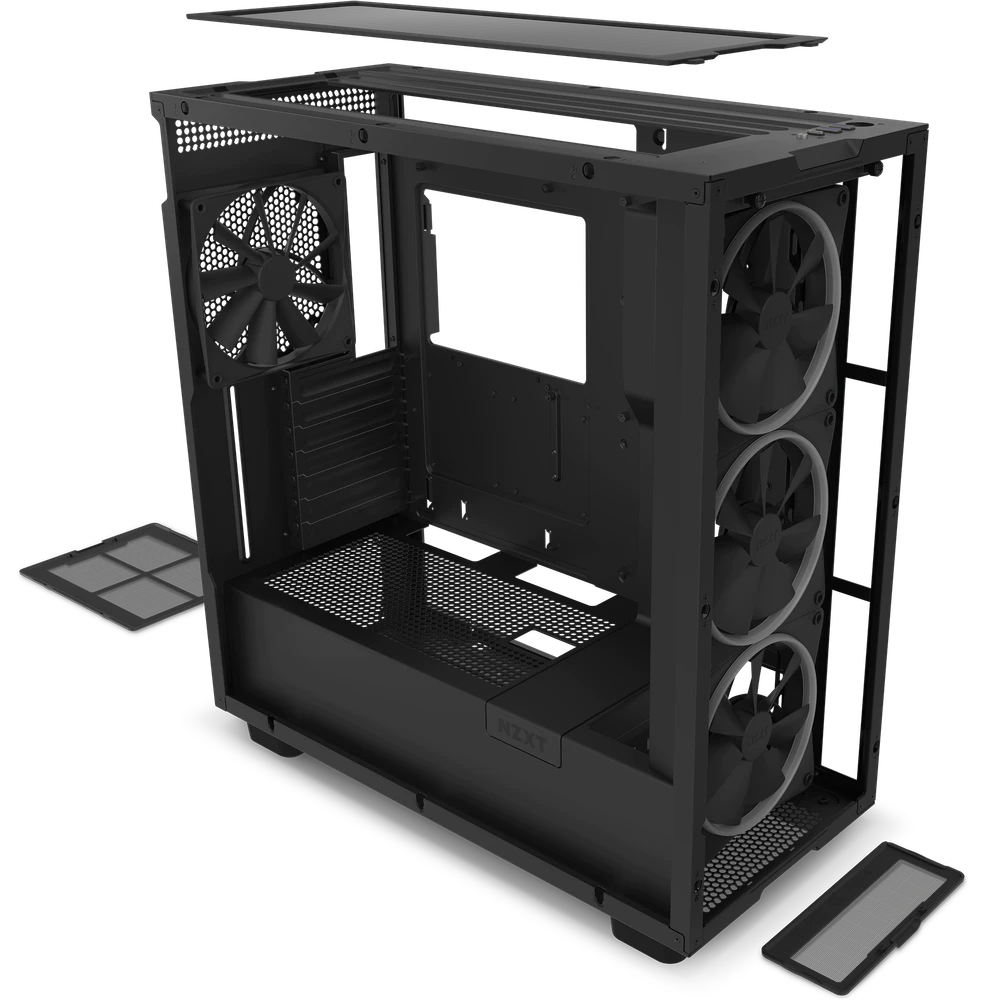 NZXT H7 ELITE Mid-Tower Case (黑/白) 
