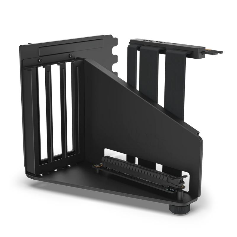 NZXT Vertical GPU Mounting Kit GPU Holder & PCIe 4.0 Riser Cable (黑/白色)