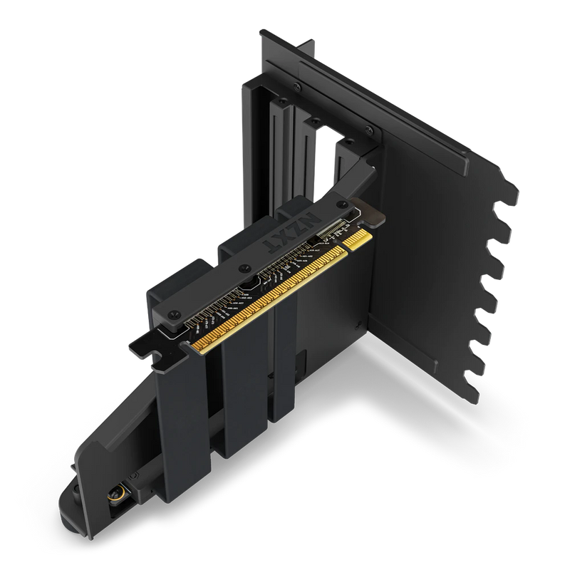 NZXT Vertical GPU Mounting Kit GPU Holder & PCIe 4.0 Riser Cable (黑/白色)