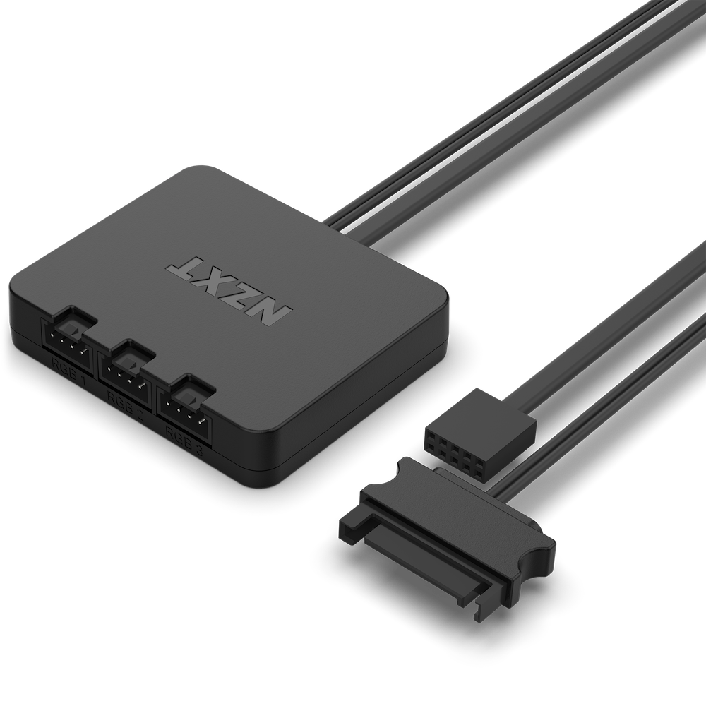 NZXT F120 RGB Triple Pack with Controller 