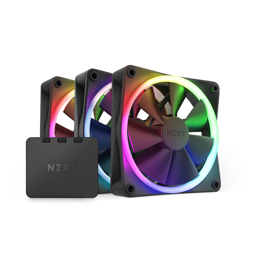 NZXT F120 RGB Triple Pack with Controller 