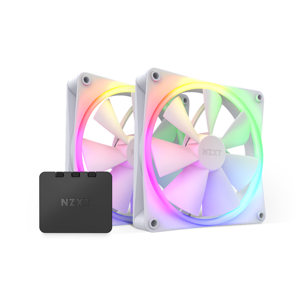 NZXT F140 RGB Twin Pack with Controller