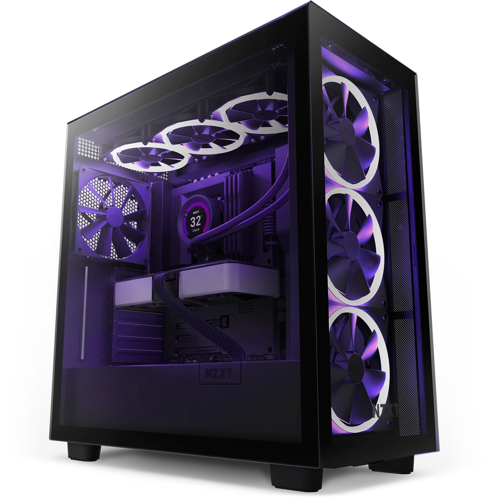 NZXT H7 ELITE Mid-Tower Case (黑/白) 