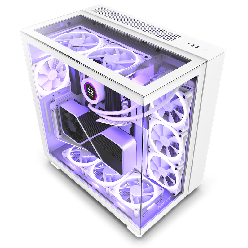 NZXT H9 Elite Premium Dual-Chamber Mid-Tower Airflow Case