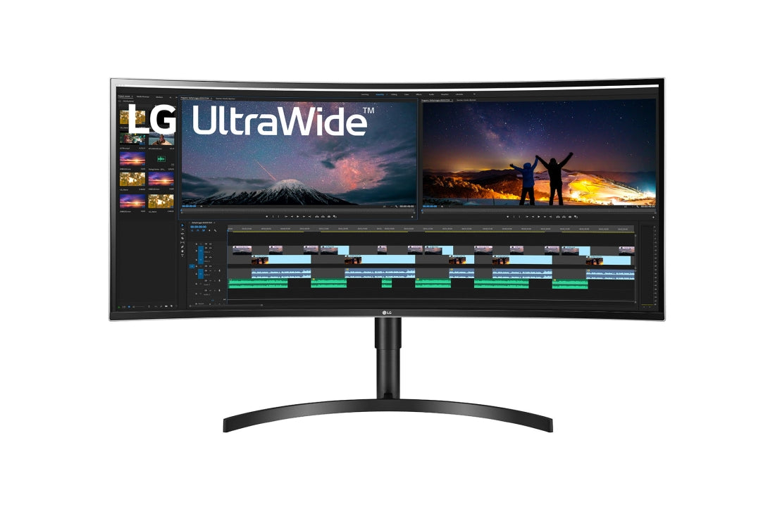 LG 38WN75C-B 38 吋 21:9 UltraWide™ QHD+ HDR IPS 弧形顯示器