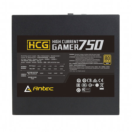 Antec HCG 750W  80PLUS GOLD 金 全模組GOLD 主機電源