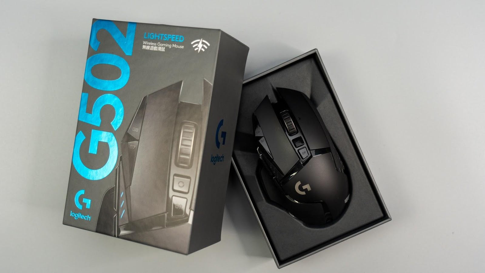 Logitech G502 LIGHTSPEED 无线游戏滑鼠