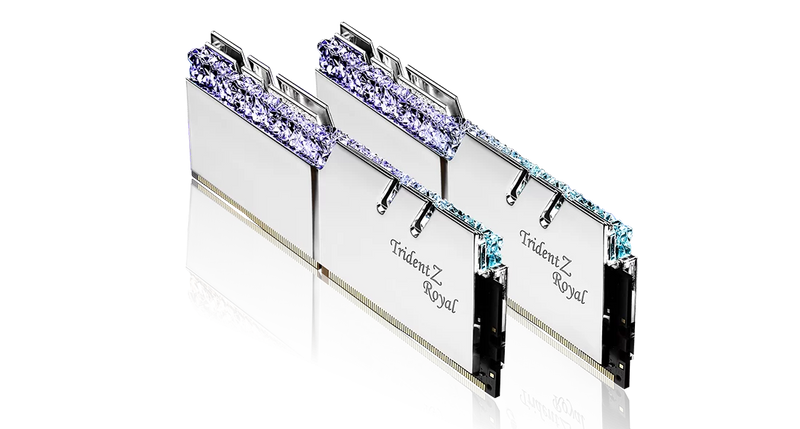 G.Skill Trident Z Royal Silver DDR4 3600 MHz 32GB (16GB x 2) (F4-3600C16D-32GTRSC)
