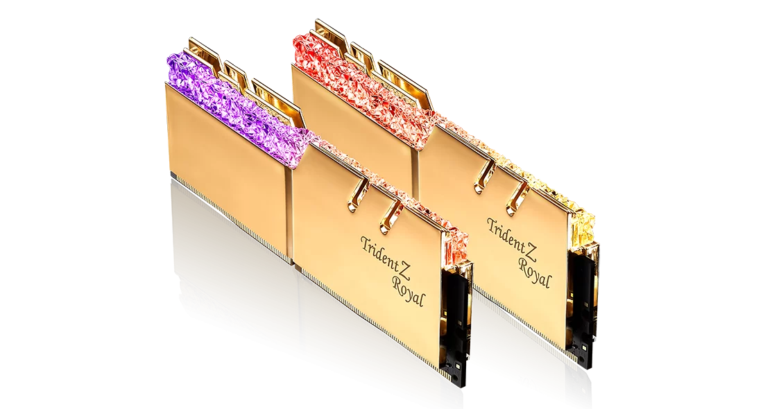 G.Skill Trident Z Royal Gold DDR4 3600 MHz 16GB (8GB x 2) (F4-3600C18D-16GTRG)