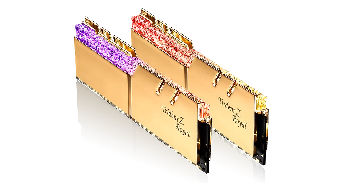 G.Skill Trident Z Royal Gold DDR4 3600 MHz 32GB (16GB x 2) (F4-3600C18D-32GTRG)
