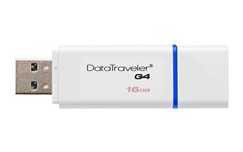 Kingston 16GB USB 3.0 DataTraveler Generation 4 (White & Blue)