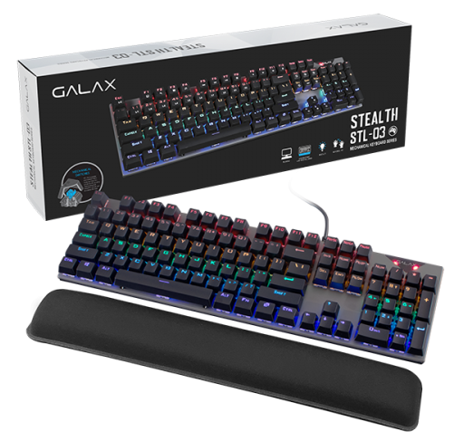 GALAX Gaming Keyboard (STL-03) Blue switch, 104 US layout
