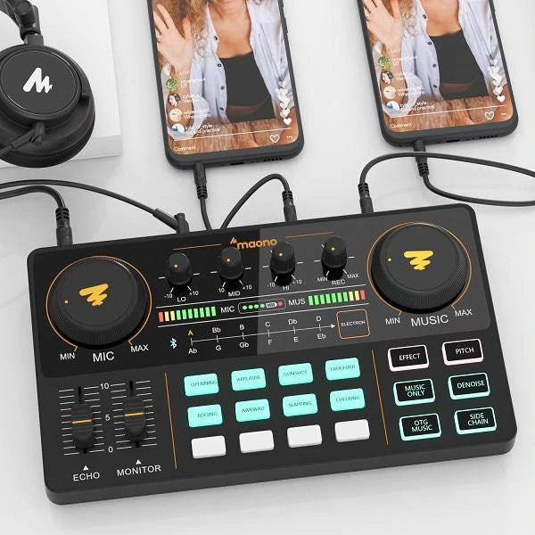 MaonoCaster Lite AU-AM200  Portable All-In-One Production Studio 輕量便攜混音器