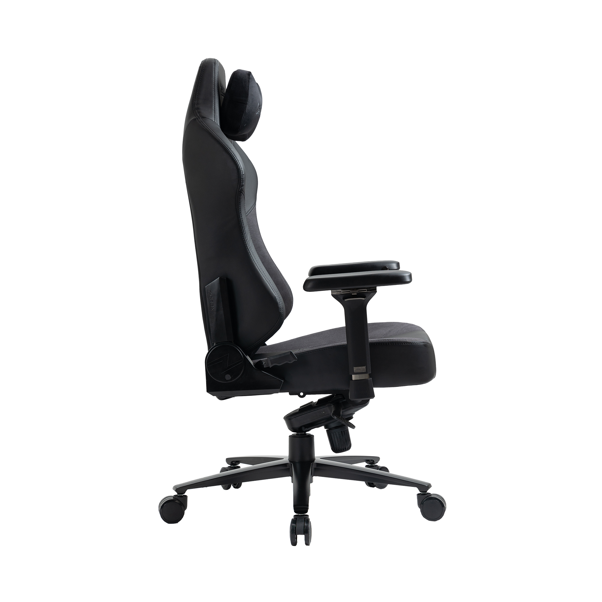 Zenox Spectre Mk-2 Gaming Chair (Leather/Charcoal)